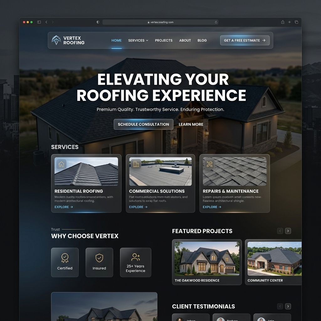 Vertex Roofing Case Study